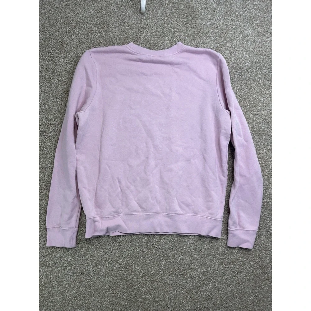 Nike Sweatshirt Women  Pink‎ Crew Neck Pullover Long Sleeve Size M